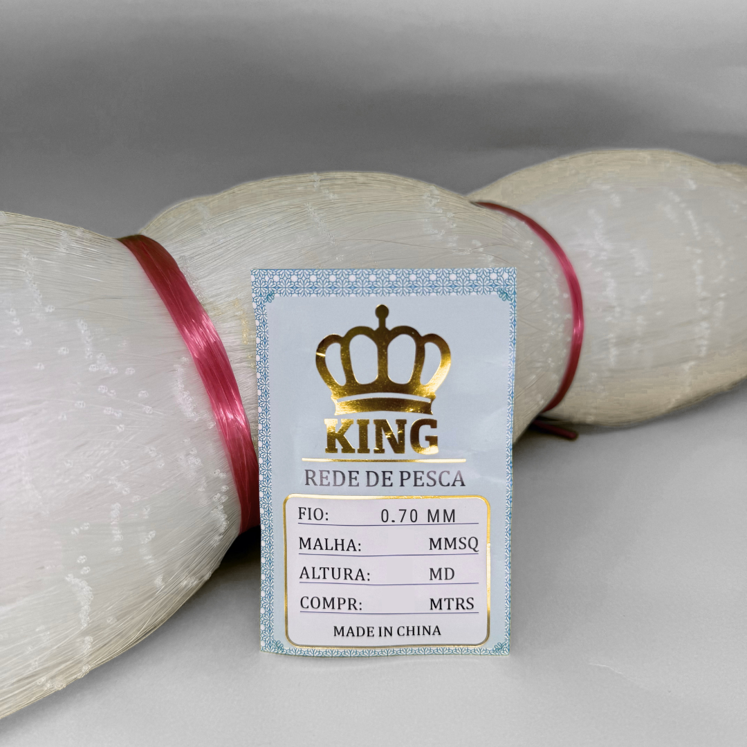 Rede Pesca Mono - Fio 1.10 (Branca)